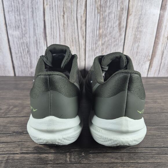 Nike Air Zoom Winflo 9 Athletic Shoes Men\'s Sz 8 Sequoia Green Glacier Blue VGC